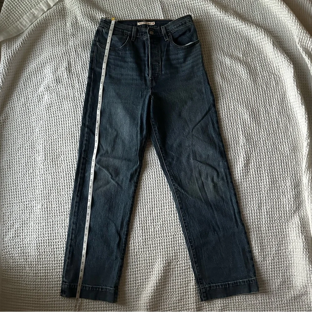 Levi’s Ribcage Straight Ankle Jeans - Picture 2 of 10